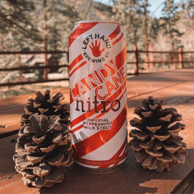 We can almost hear those sleigh bells jingling 🤩 Take a walk down Candy Cane Lane and experience the aromas of rich chocolate, fresh peppermint, and a hint of coffee. This smooth, full-bodied Imperial Peppermint Milk Stout is reminiscent of peppermint bark and will keep you warm and cozy on a chilly night. So snuggle up to the fire, and enjoy the mo-mint.

Left Hand Brewing Company