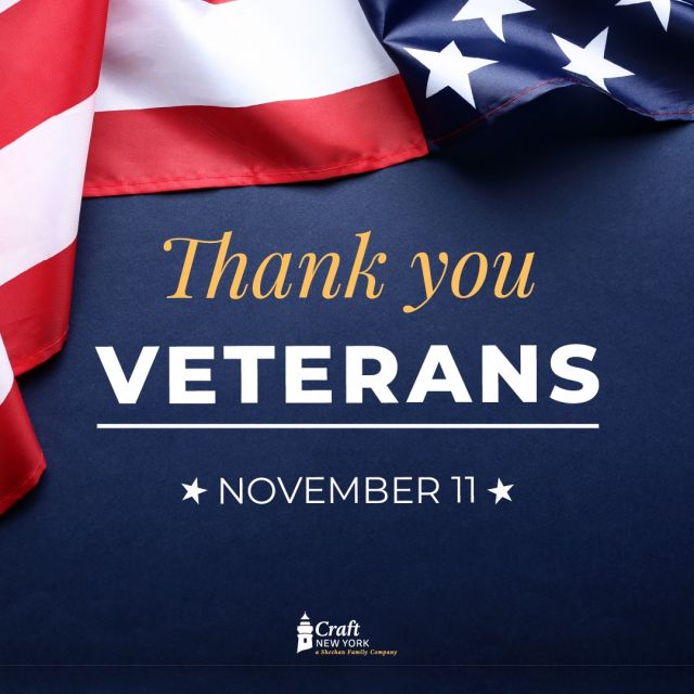 Today we honor all the great Veterans of our proud Nation 🇺🇸 – especially our amazing coworkers. Land of the free because of your service. Our sincerest gratitude.