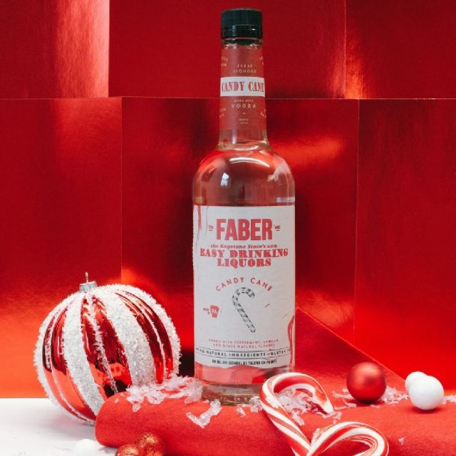 Faber Candy Cane, a seasonal favorite! Who's gotten their hands on a bottle this year? 🎄 @faberliquors